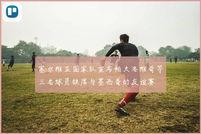 塞尔维亚国家队宣布帕夫洛维奇等三名球员缺席与墨西哥的友谊赛